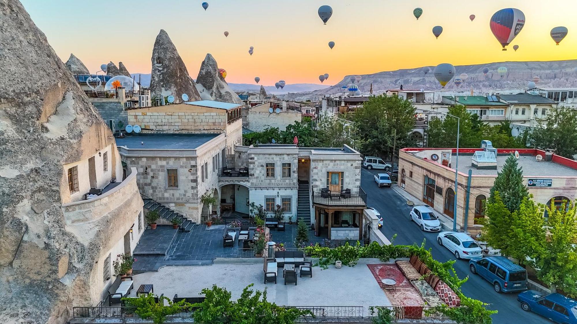 Cave Hotel Saksagan Göreme Buitenkant foto